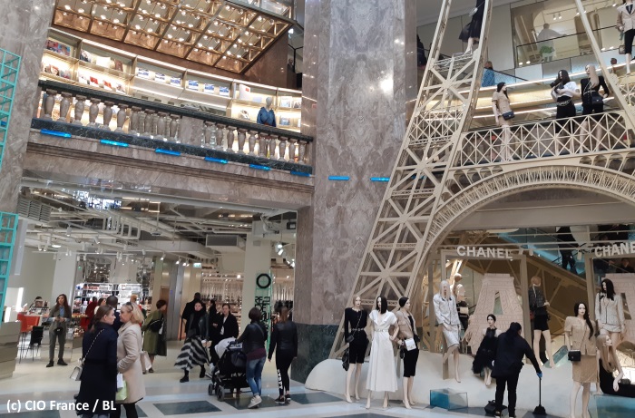 Galeries Lafayette Opens on The Champs Elysées: A Marvelous